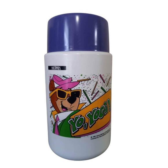 1991 Yo Yogi! Lunchbox & Thermos-Extremely Rare-Near Mint!! - Picture 6 of 9